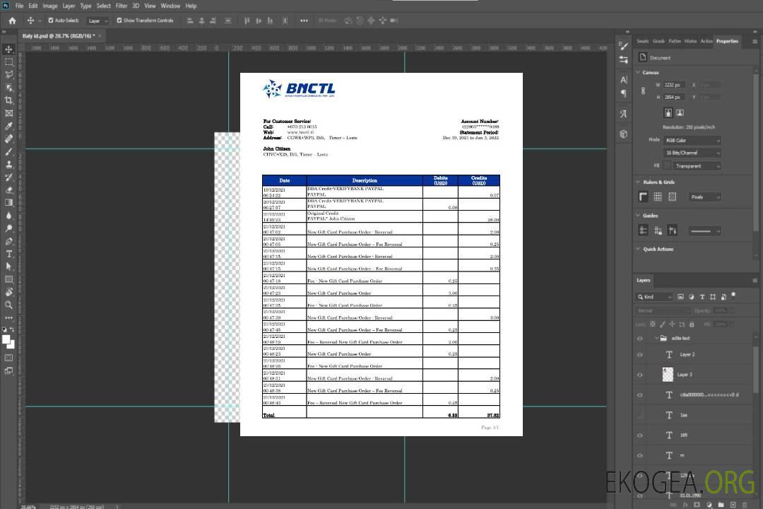 Relevé bancaire Timor Leste BNCTL xls template Relevé bancaire Timor Leste BNCTL xls template